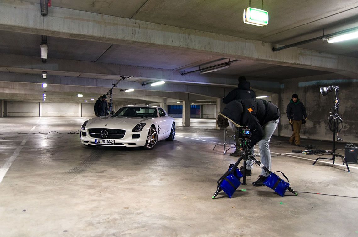 making-of der Fotoproduktion mit He&Me - Mercedes-Benz Dream Cars in Deutschland 0032